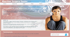 Desktop Screenshot of abortionsurgerycenter.com